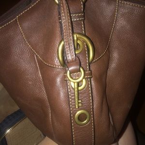 Fossil Brown shoulder handbag